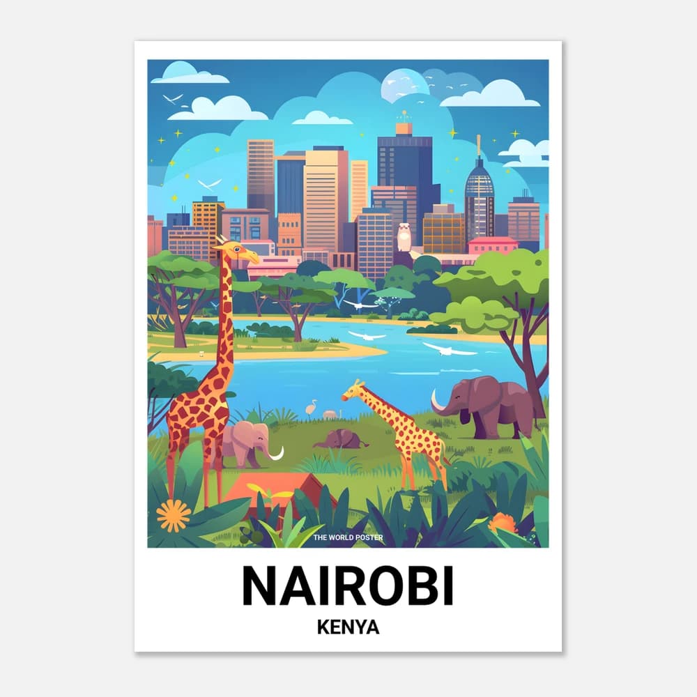 Affiche NAIROBI - Image 1 of 6