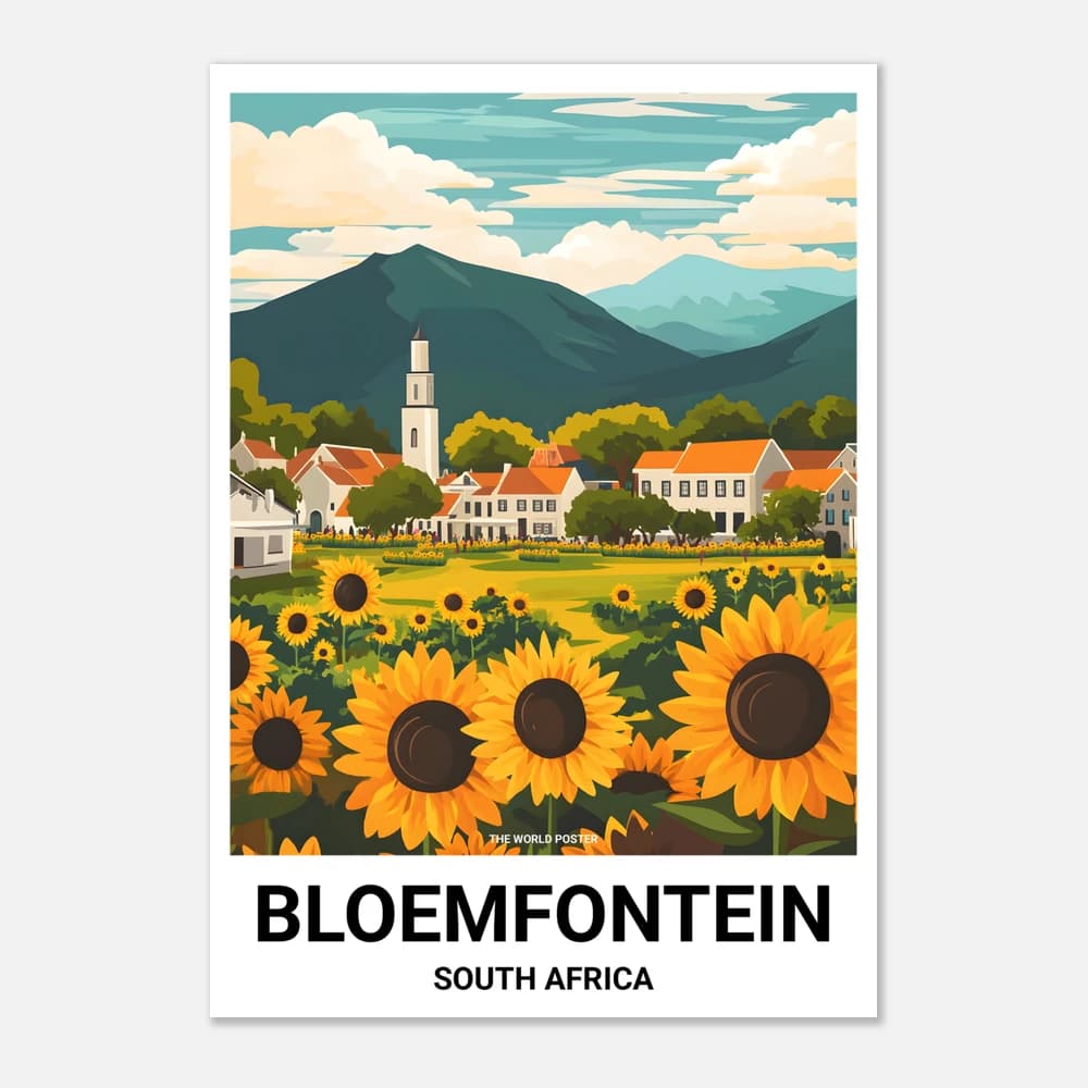 Poster BLOEMFONTEIN - Image 1 of 6
