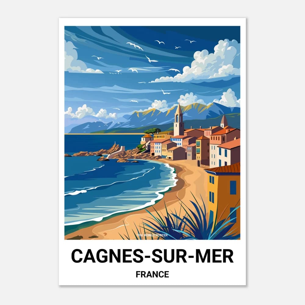Poster CAGNES-SUR-MER - Image 1 of 6