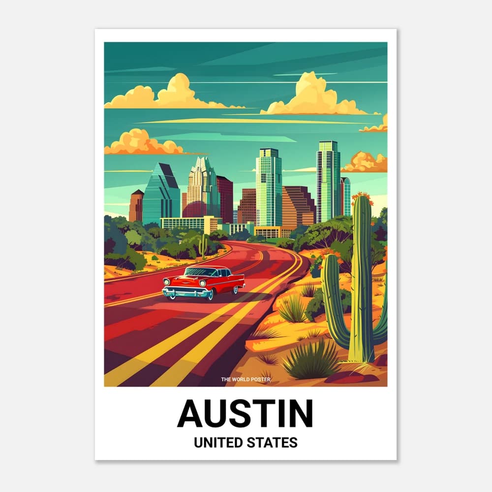 Poster AUSTIN - Image 1 of 6