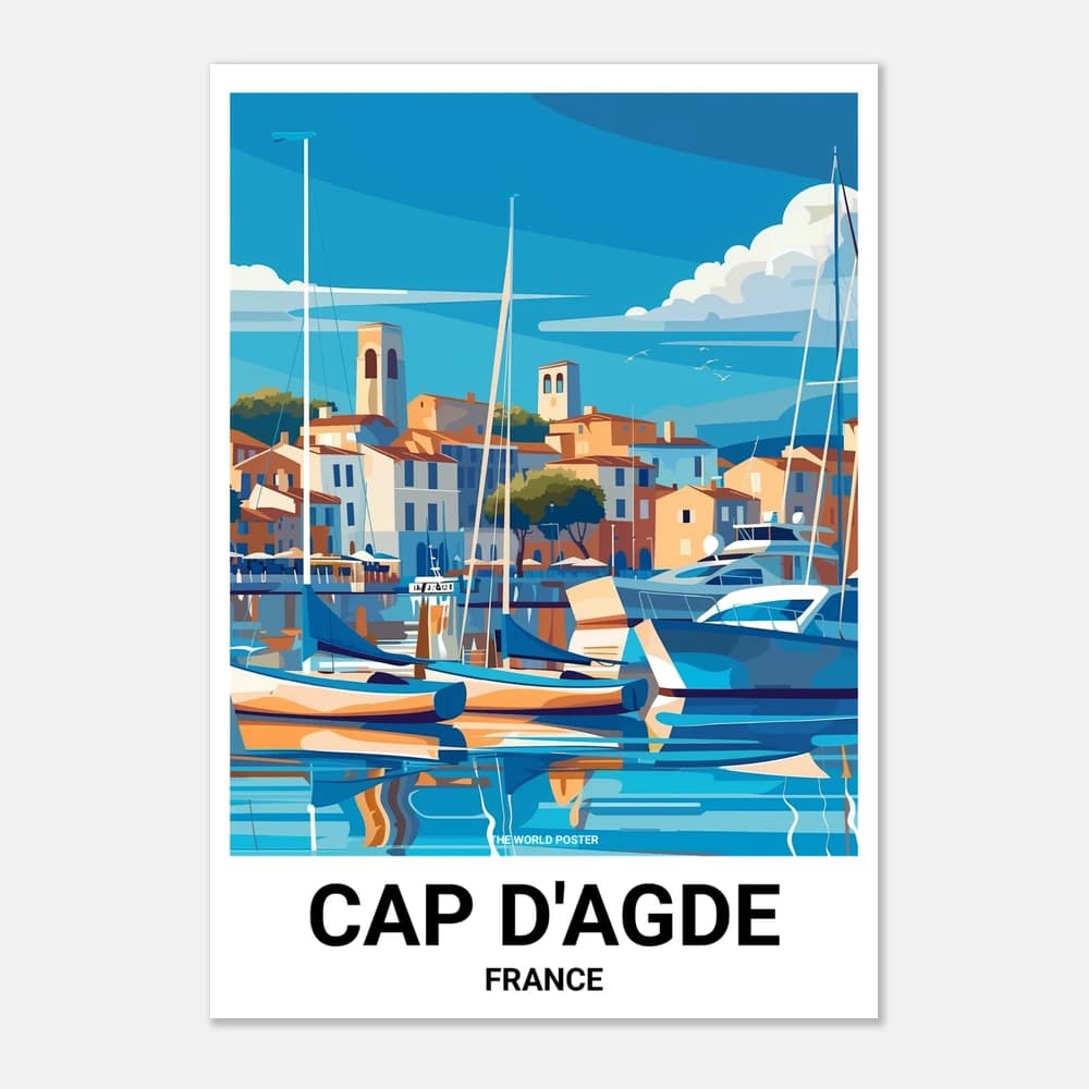 Affiche CAP D'AGDE - Image 1 of 6