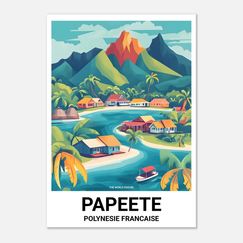 Affisch PAPEETE - Image 1 of 6