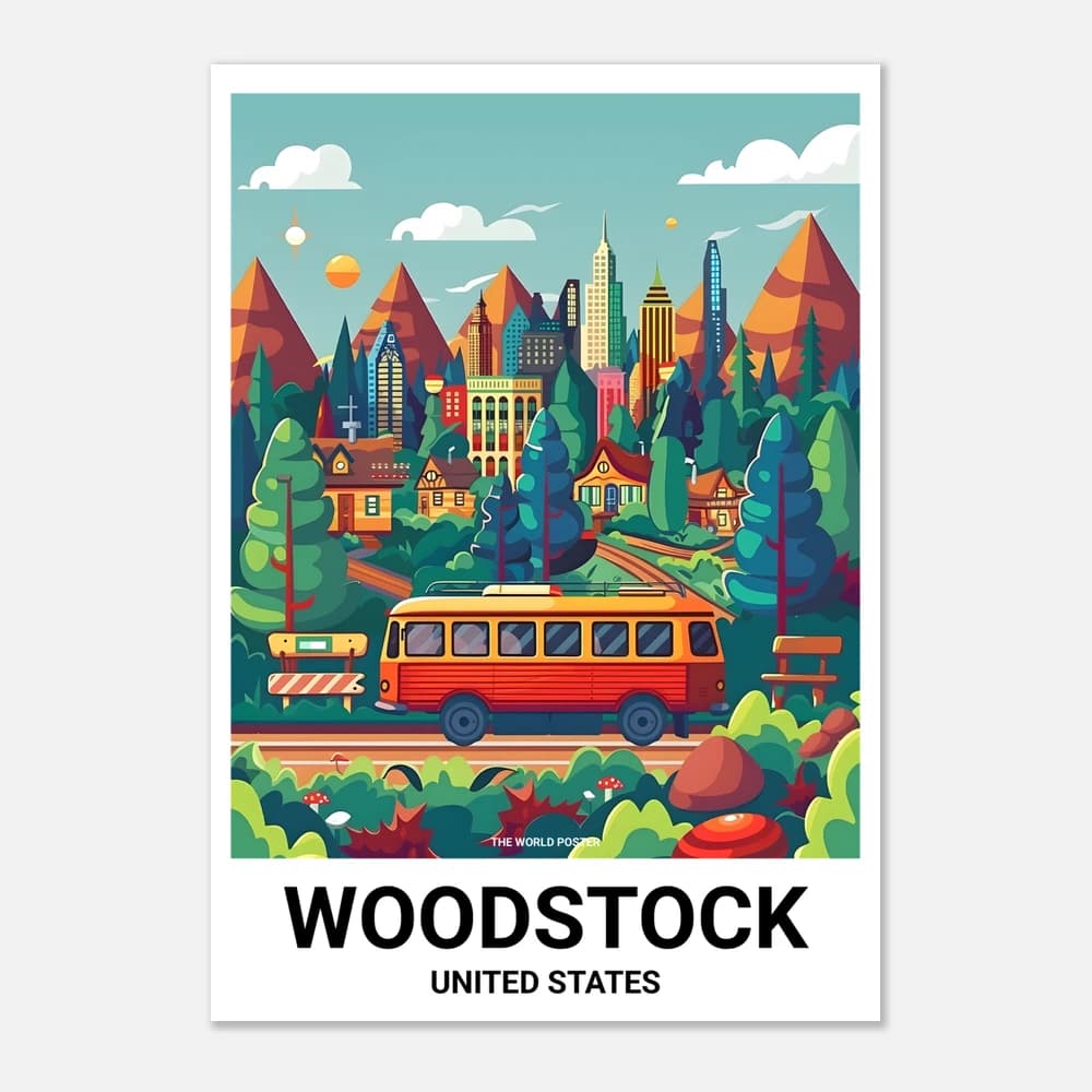 Affiche WOODSTOCK - Image 1 of 6