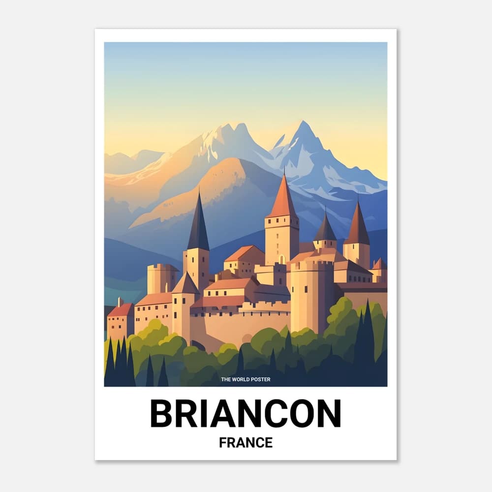 Affiche BRIANÇON - Image 1 of 6