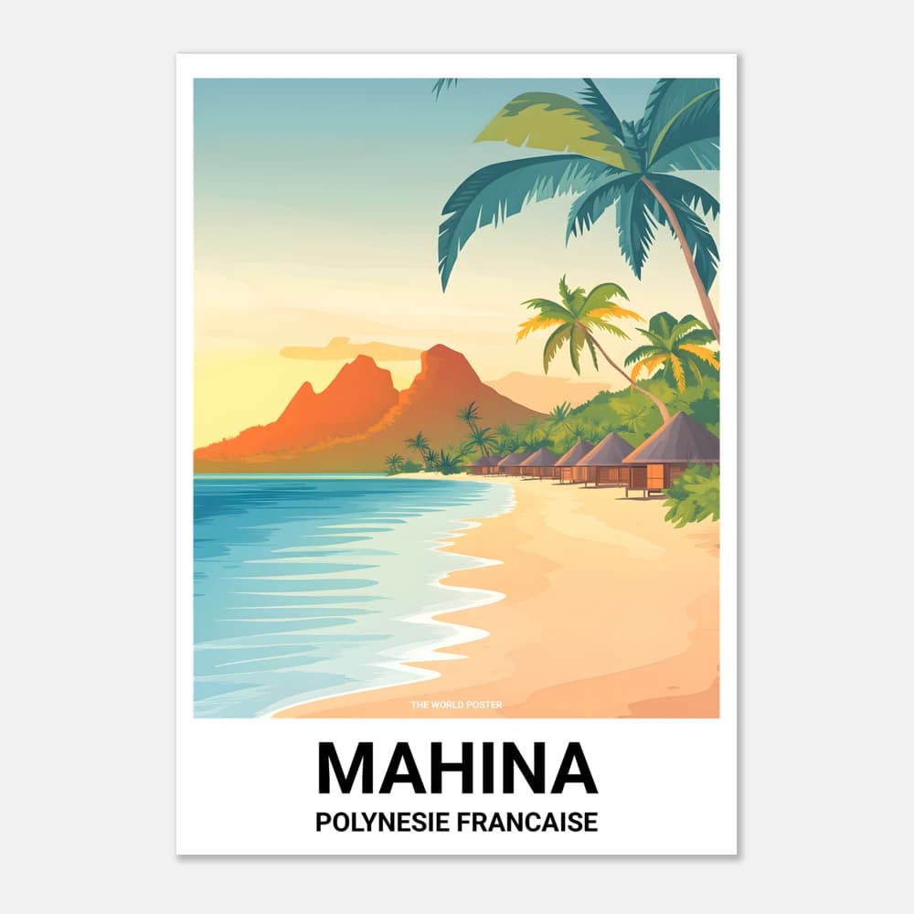 Affisch MAHINA - Image 1 of 6