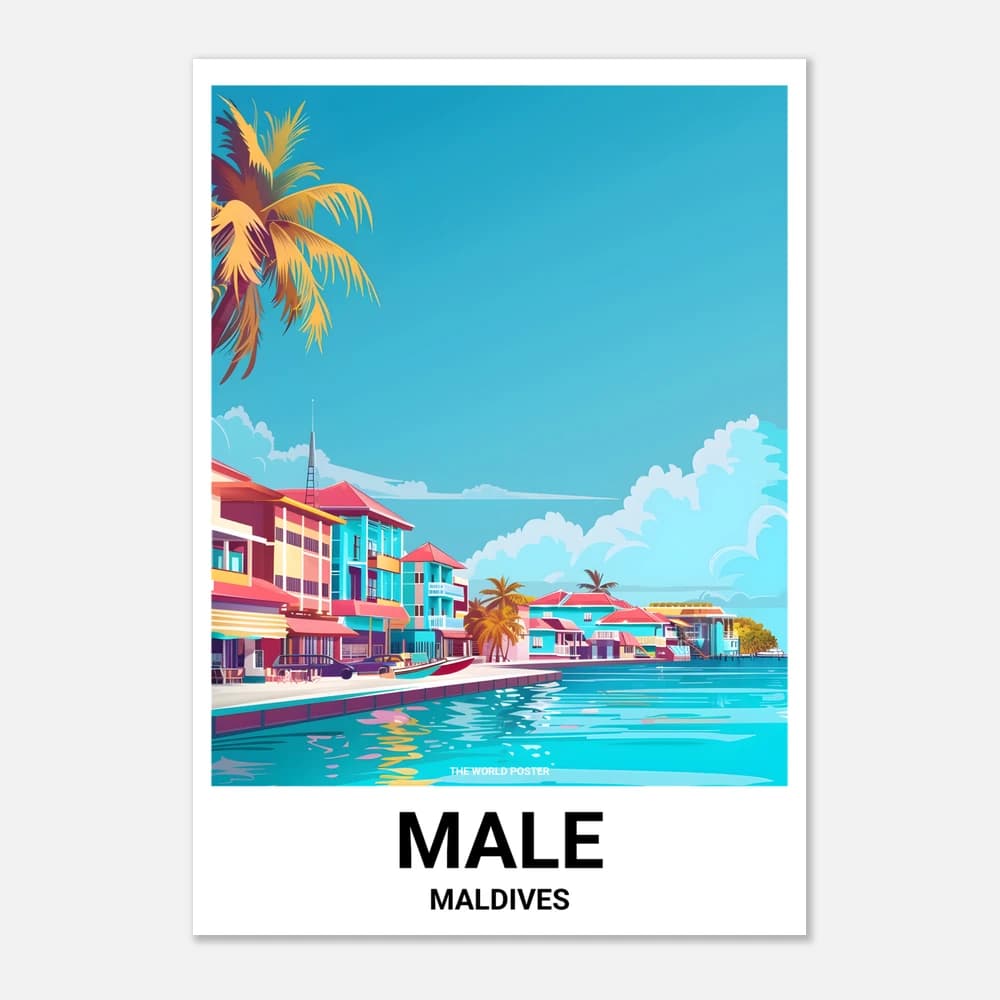 Affiche MALÉ - Image 1 of 6