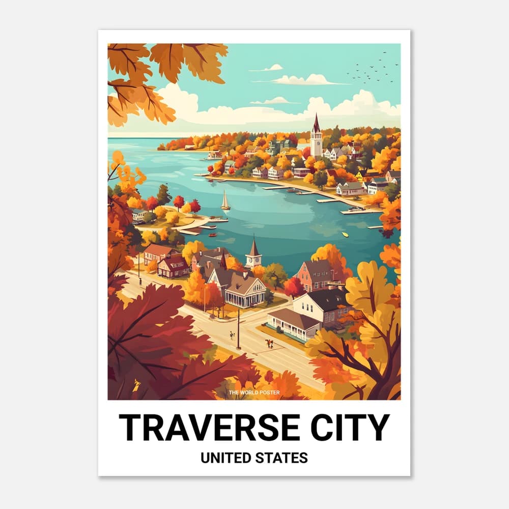 Affiche TRAVERSE CITY - Image 1 of 6