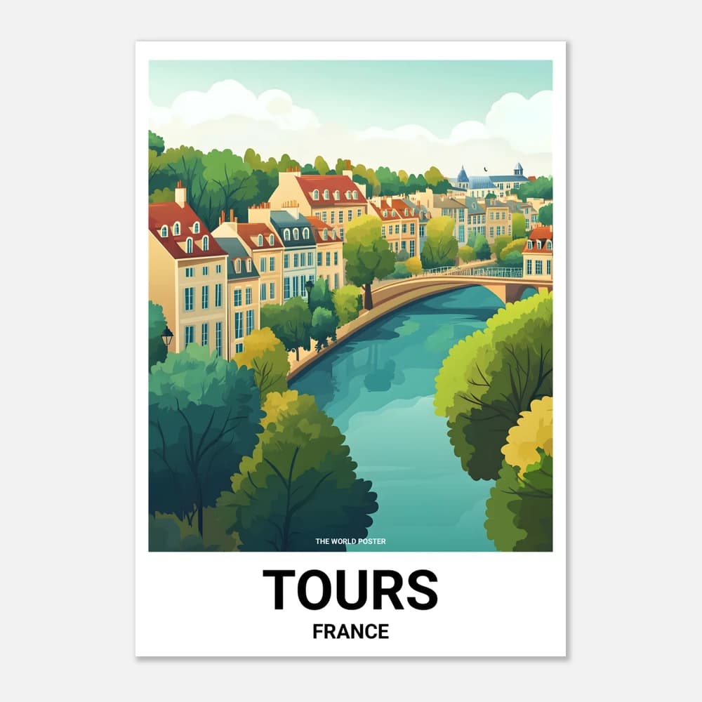 Affiche TOURS - Image 1 of 6