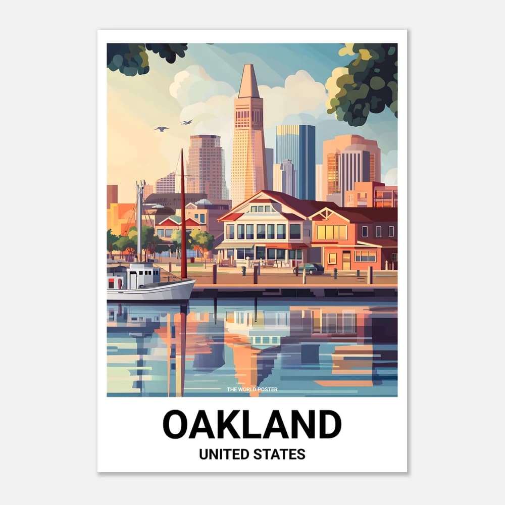 Affiche OAKLAND - Image 1 of 6