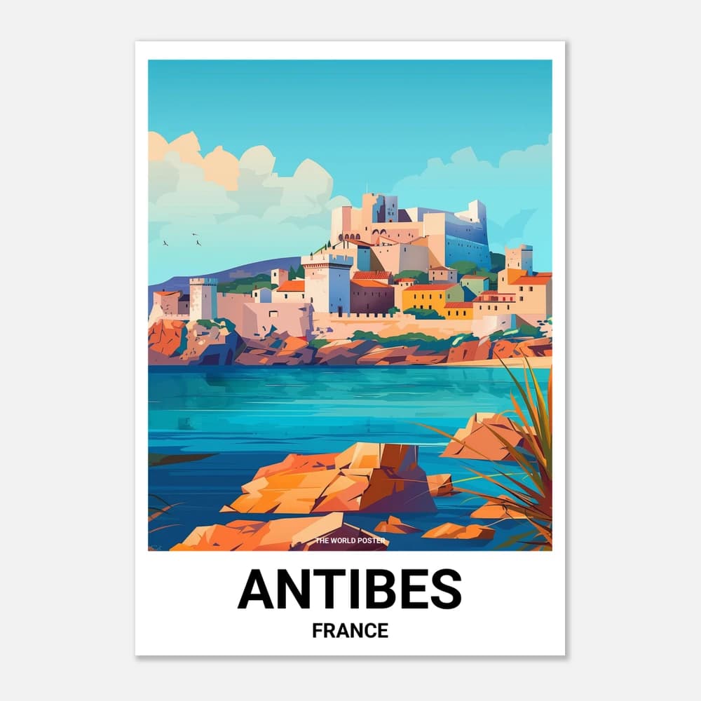 Plakat ANTIBES - Image 1 of 6