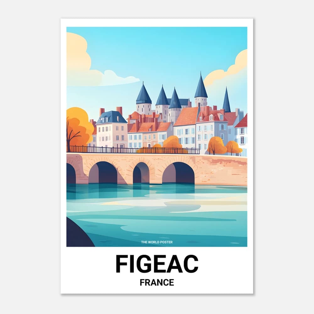 Poster FIGEAC - Image 1 of 6