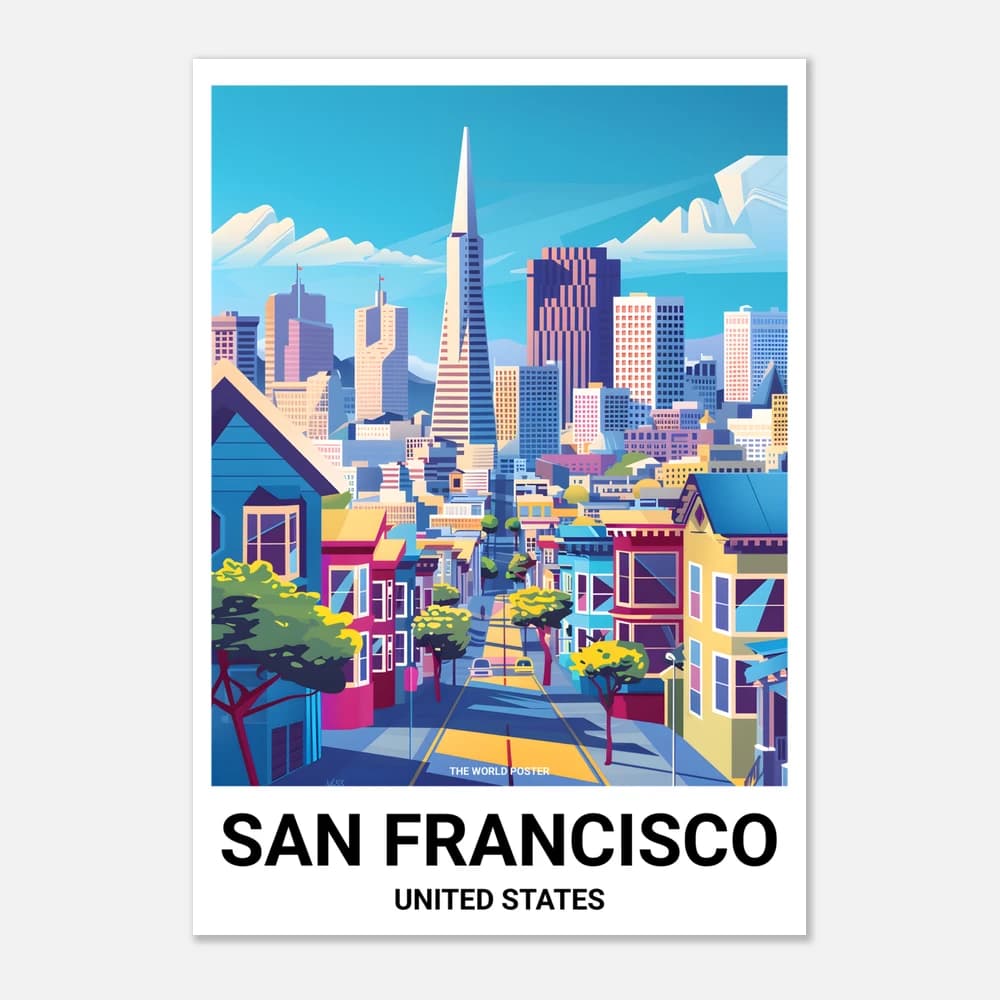 Poster SAN FRANCISCO - Image 1 of 6