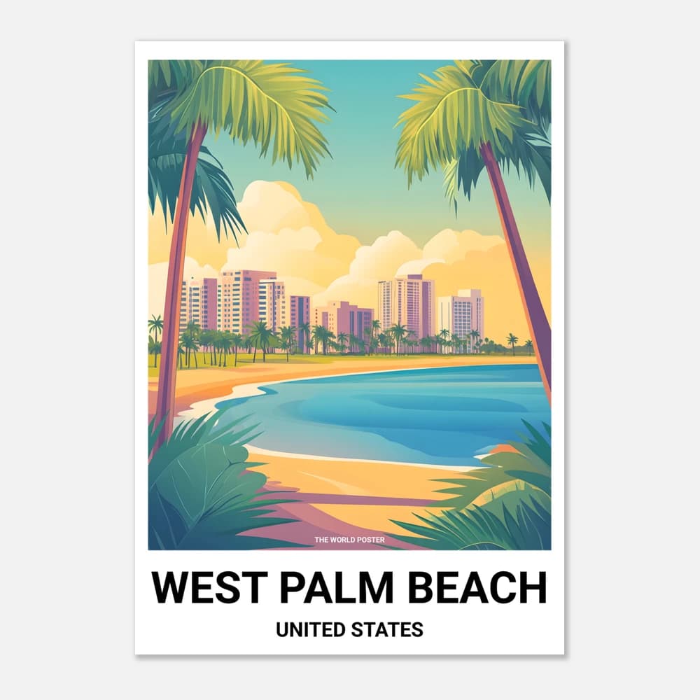 Affiche WEST PALM BEACH - Image 1 of 6