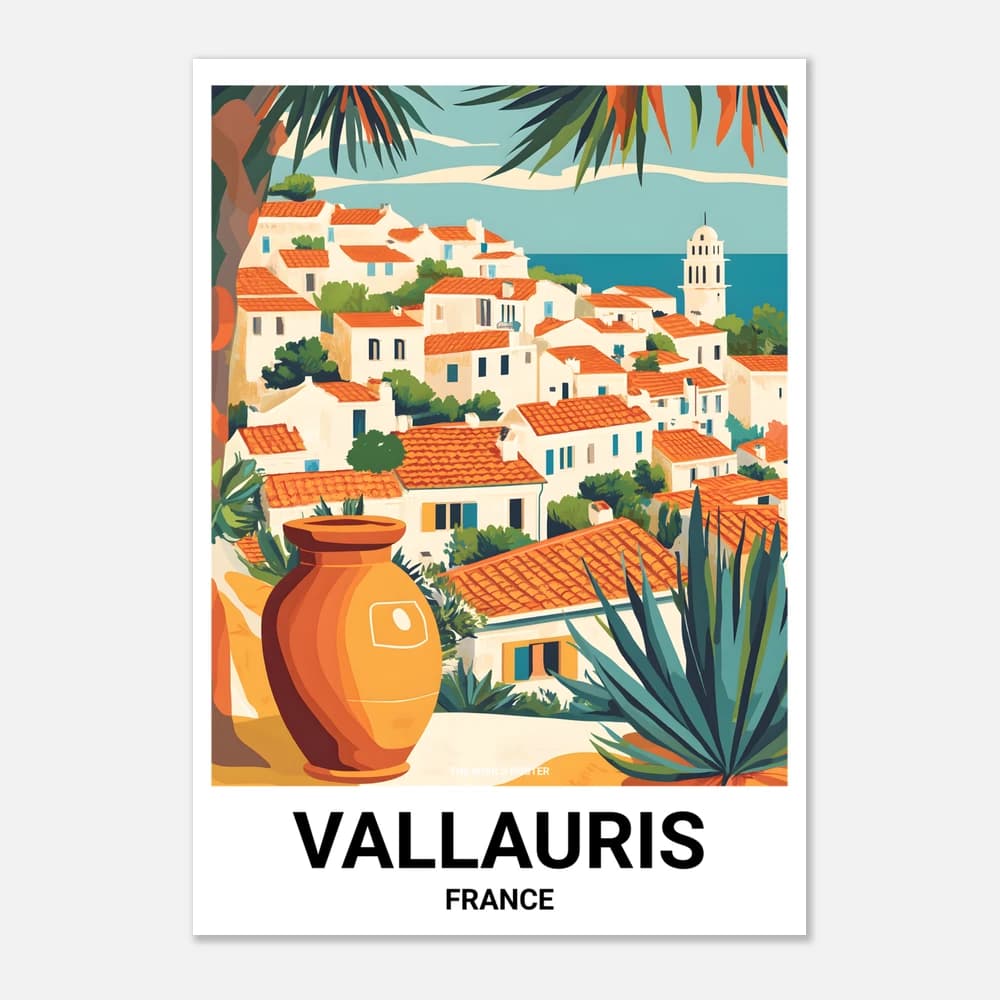 Affiche VALLAURIS - Image 1 of 6