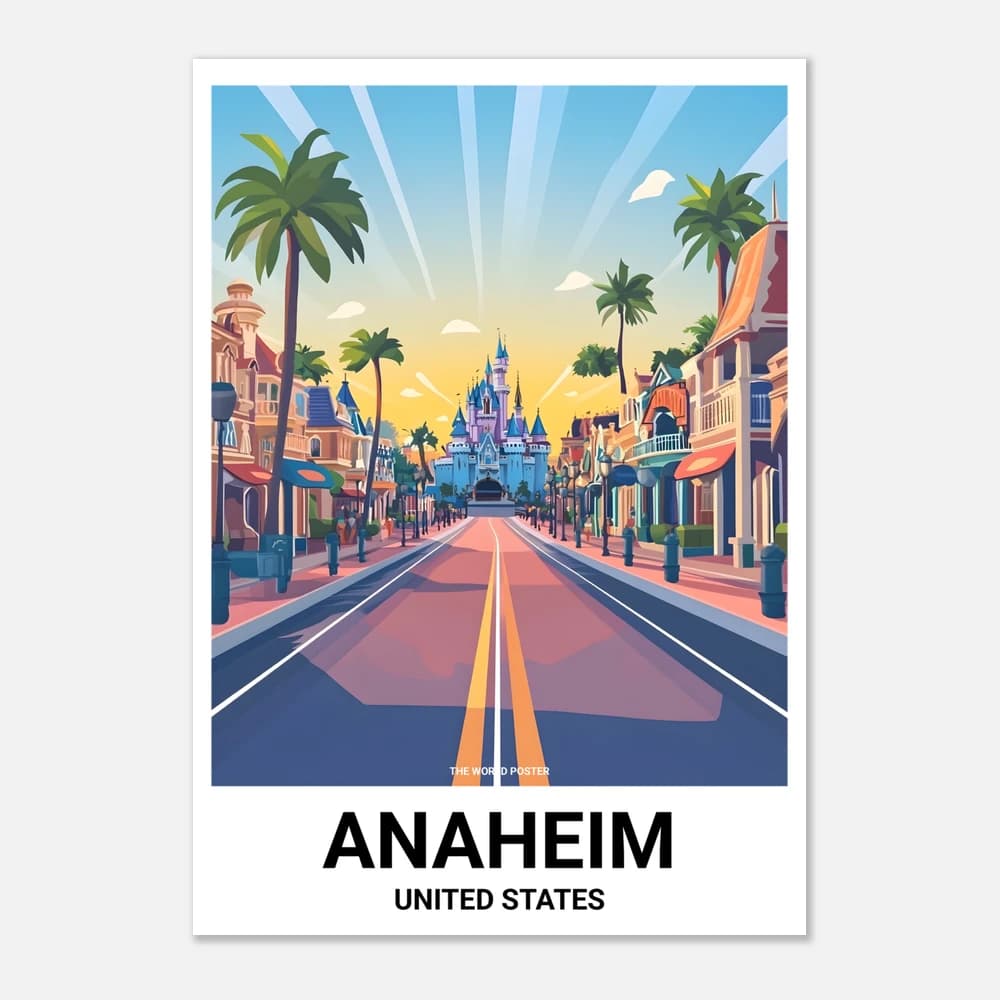 Affiche ANAHEIM - Image 1 of 6