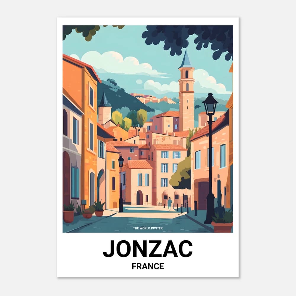 ポスター JONZAC - Image 1 of 6