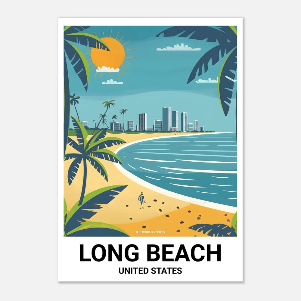 Poster LONG BEACH - Image 1 of 6