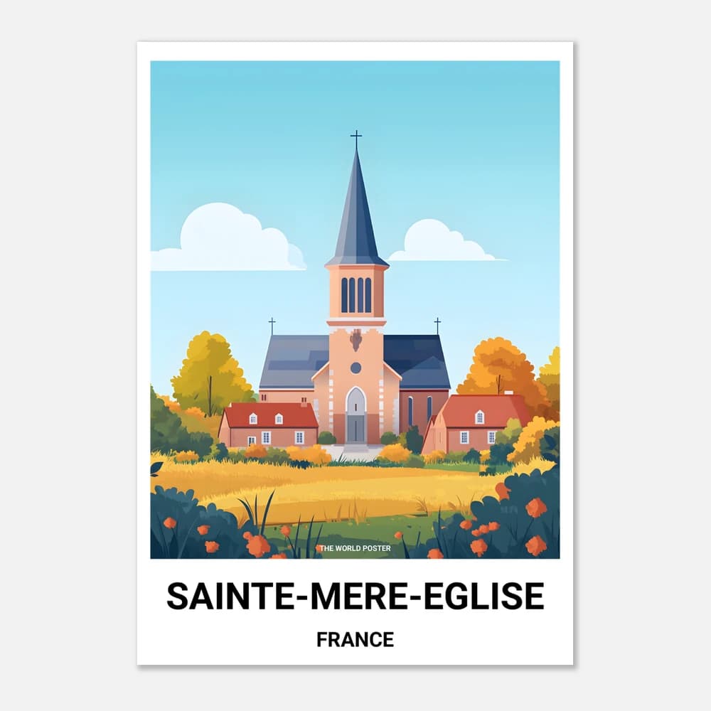 Poster SAINTE-MÈRE-ÉGLISE - Image 1 of 6
