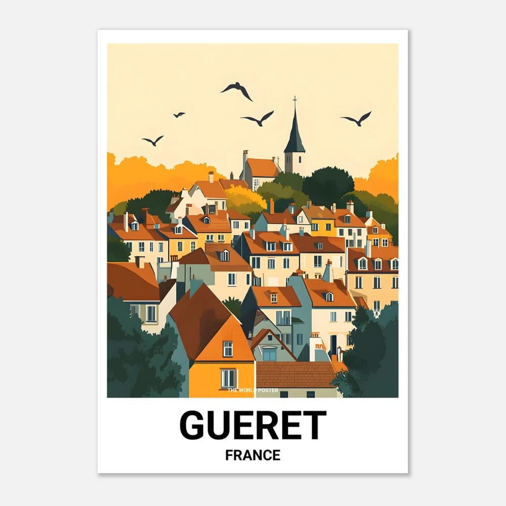 Poster GUÉRET - Image 1 of 6