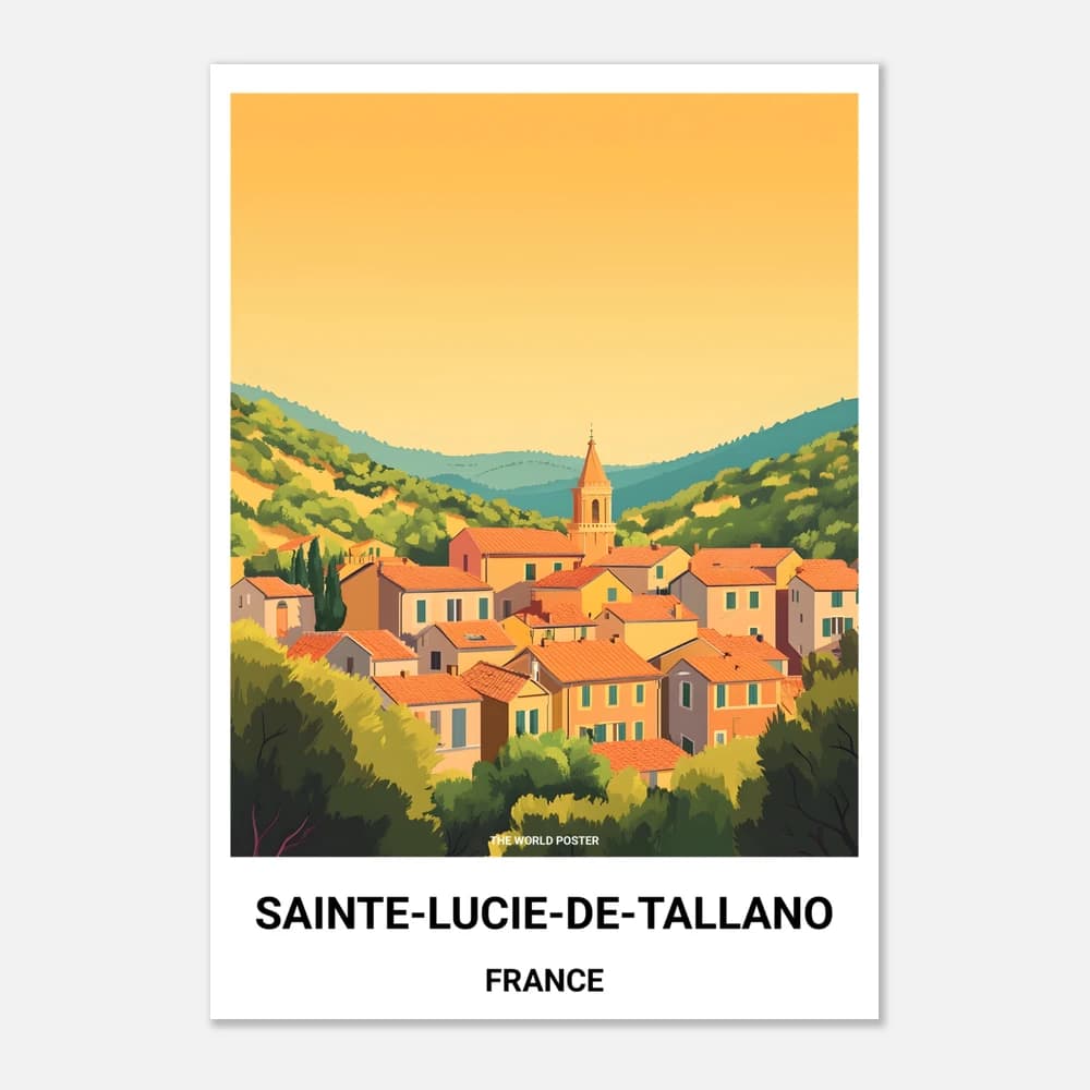 Poster SAINTE-LUCIE-DE-TALLANO - Image 1 of 6