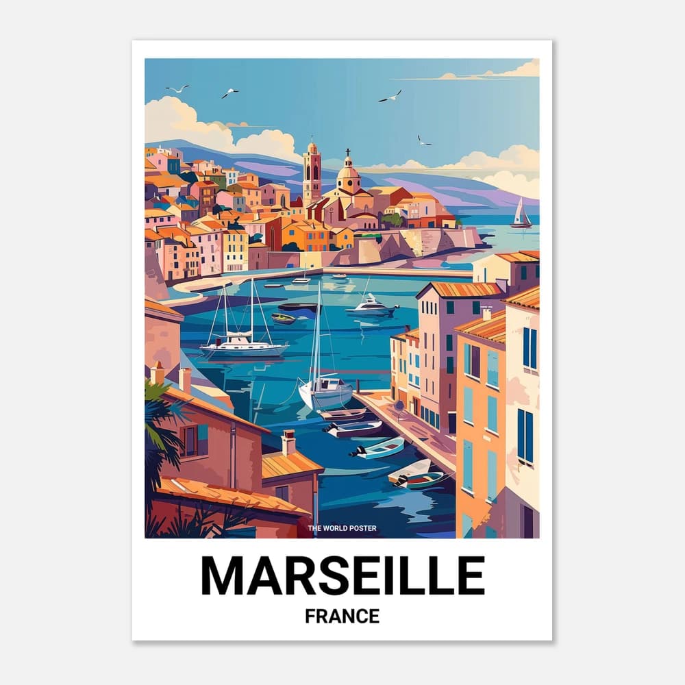 Poster MARSEILLE - Image 1 of 6