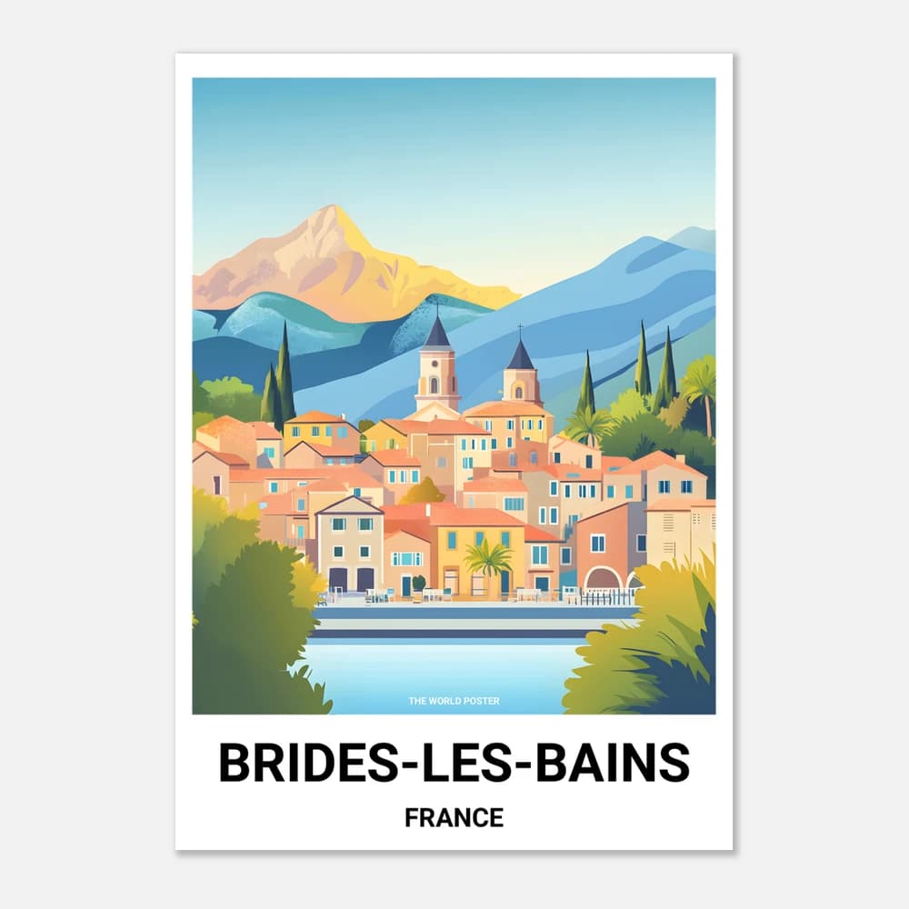 Plakat BRIDES-LES-BAINS - Image 1 of 6