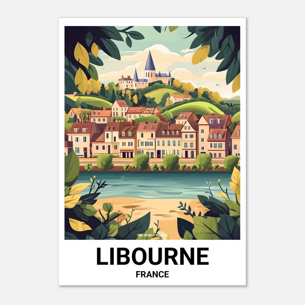 Poster LIBOURNE - Image 1 of 6
