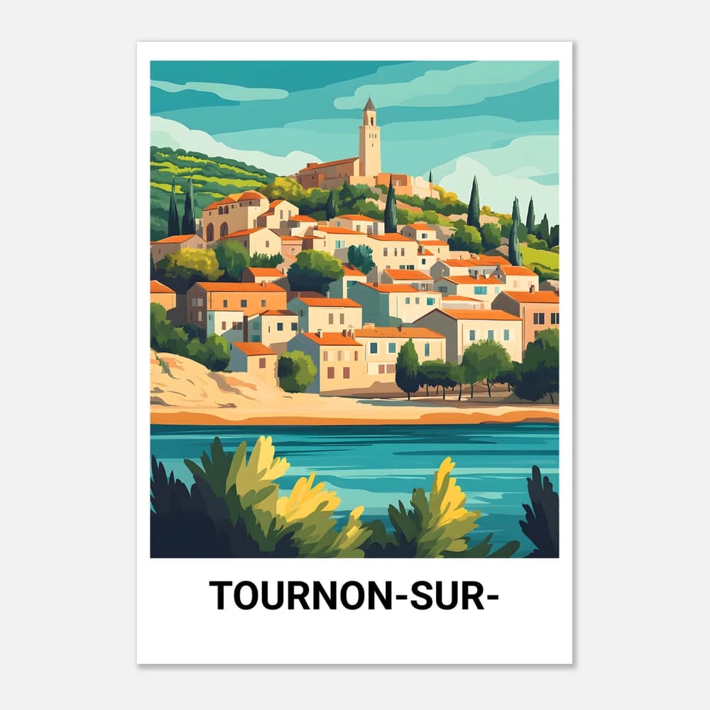 Poster TOURNON-SUR-RHÔNE - Image 1 of 6