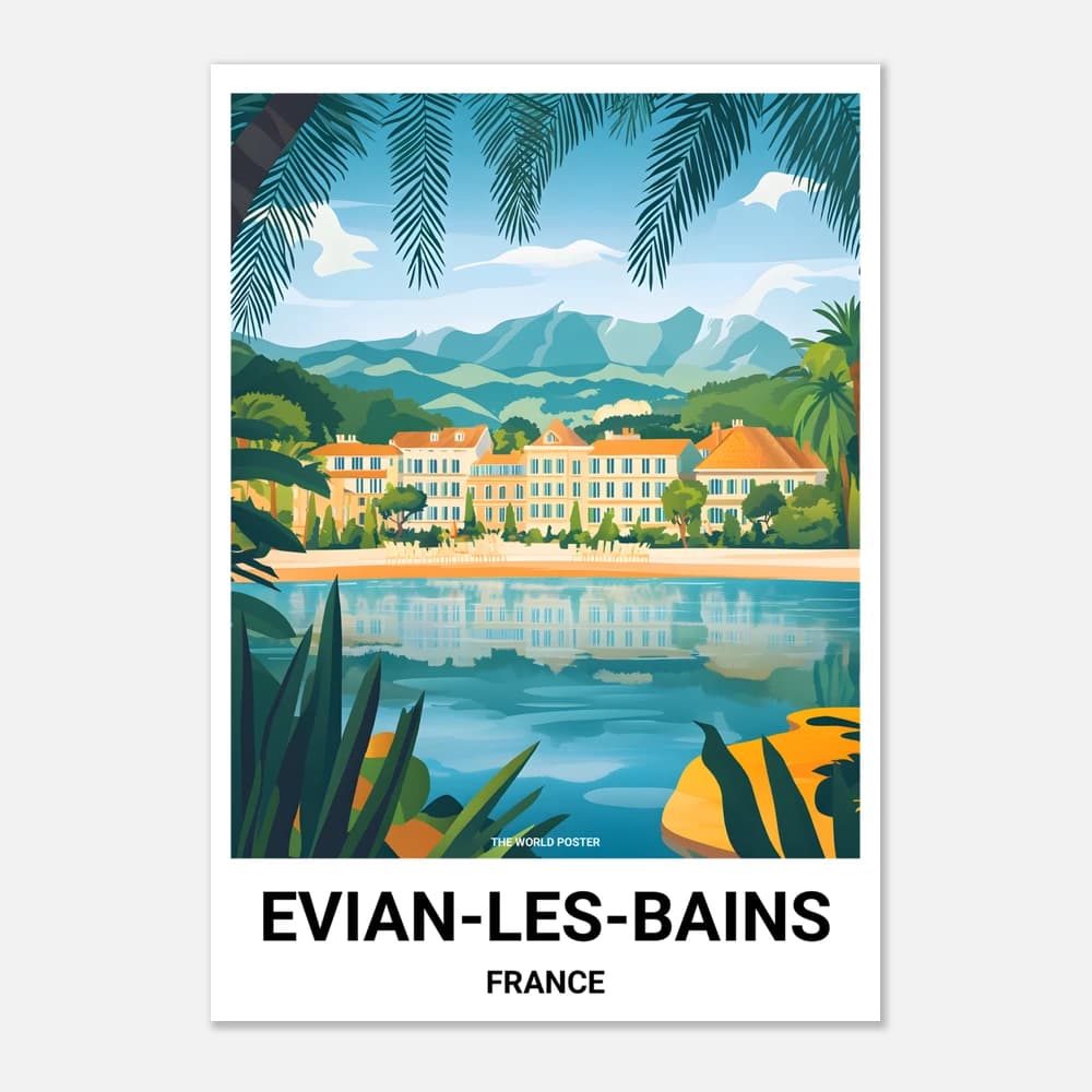 Poster ÉVIAN-LES-BAINS - Image 1 of 6