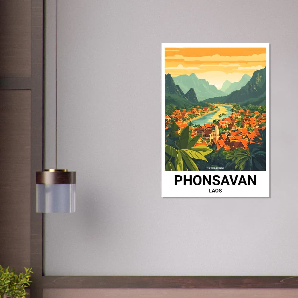 Affiche PHONSAVAN - Image 4 of 6