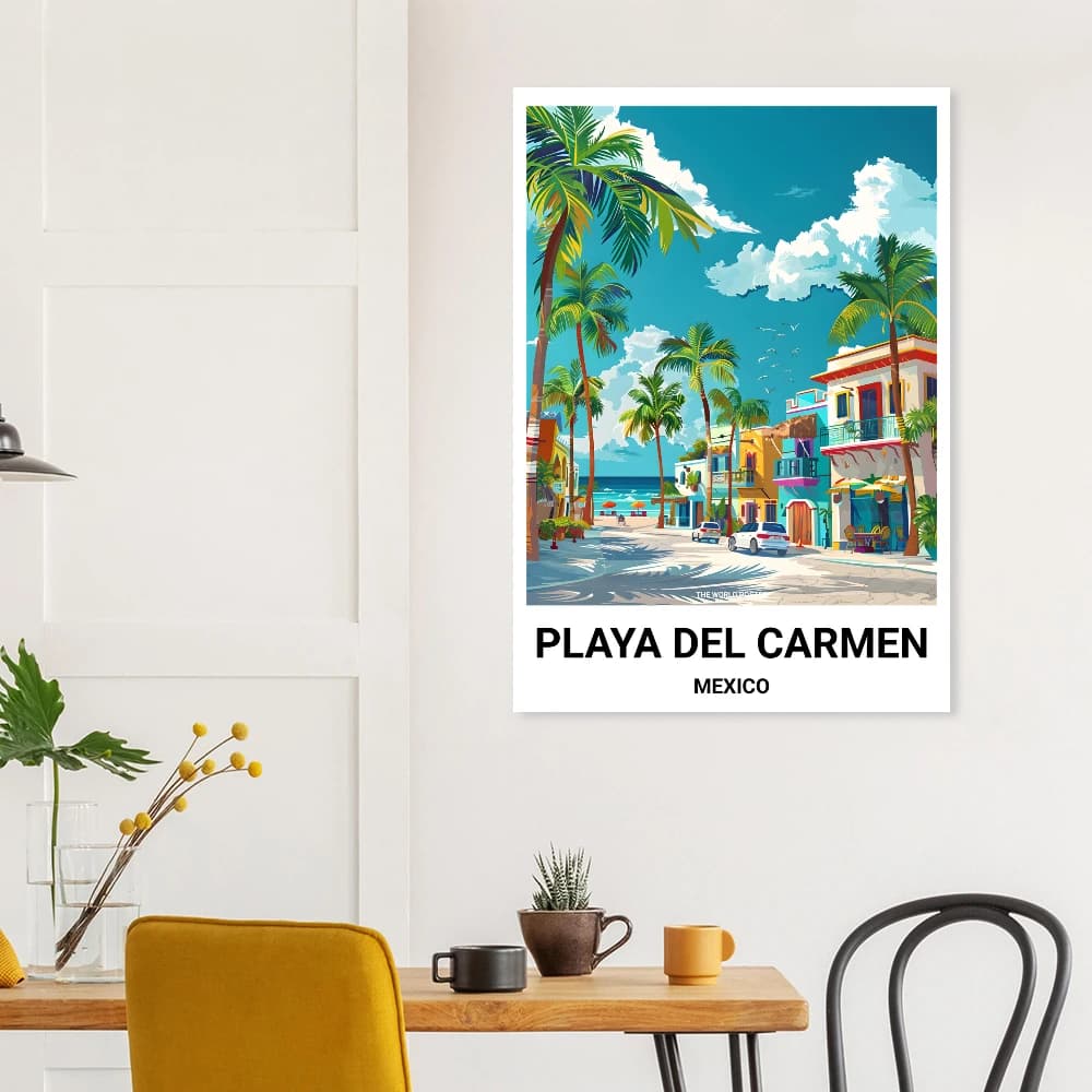 Affiche PLAYA DEL CARMEN - Image 3 of 6