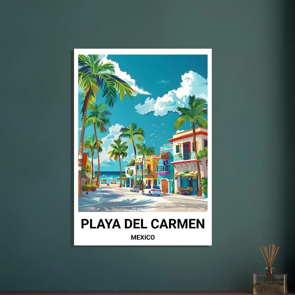 Affiche PLAYA DEL CARMEN - Image 4 of 6