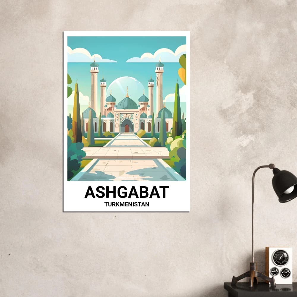 Affiche ACHGABAT - Image 4 of 6