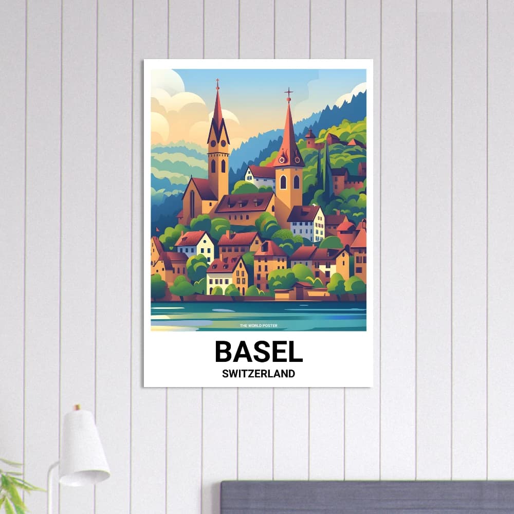 Affiche BÂLE - Image 6 of 6