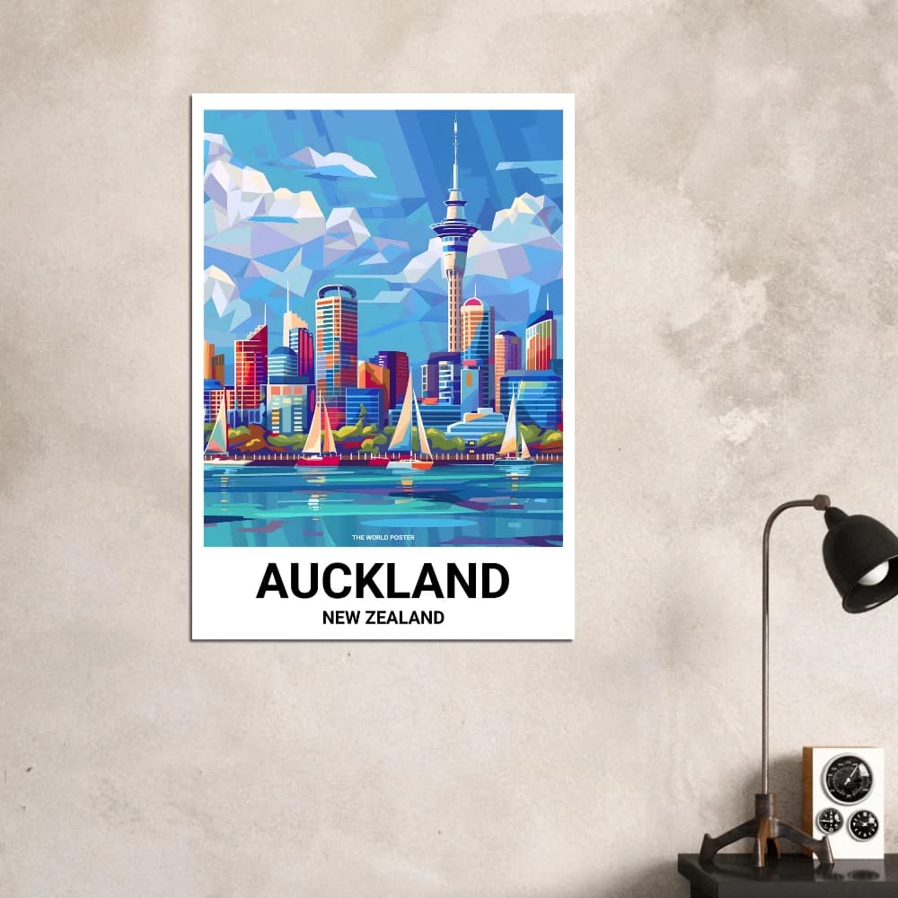 Affiche AUCKLAND - Image 2 of 6