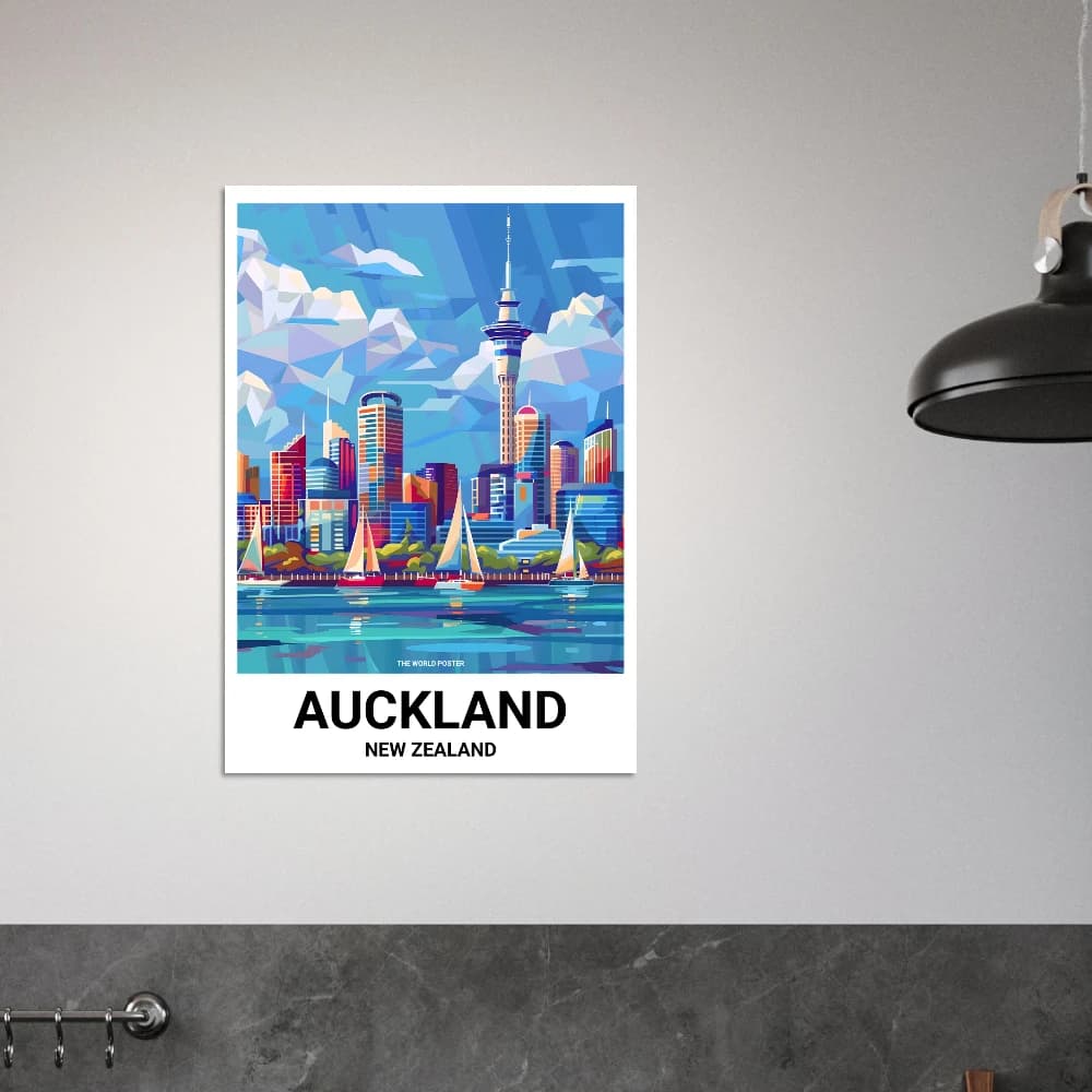 Affiche AUCKLAND - Image 3 of 6