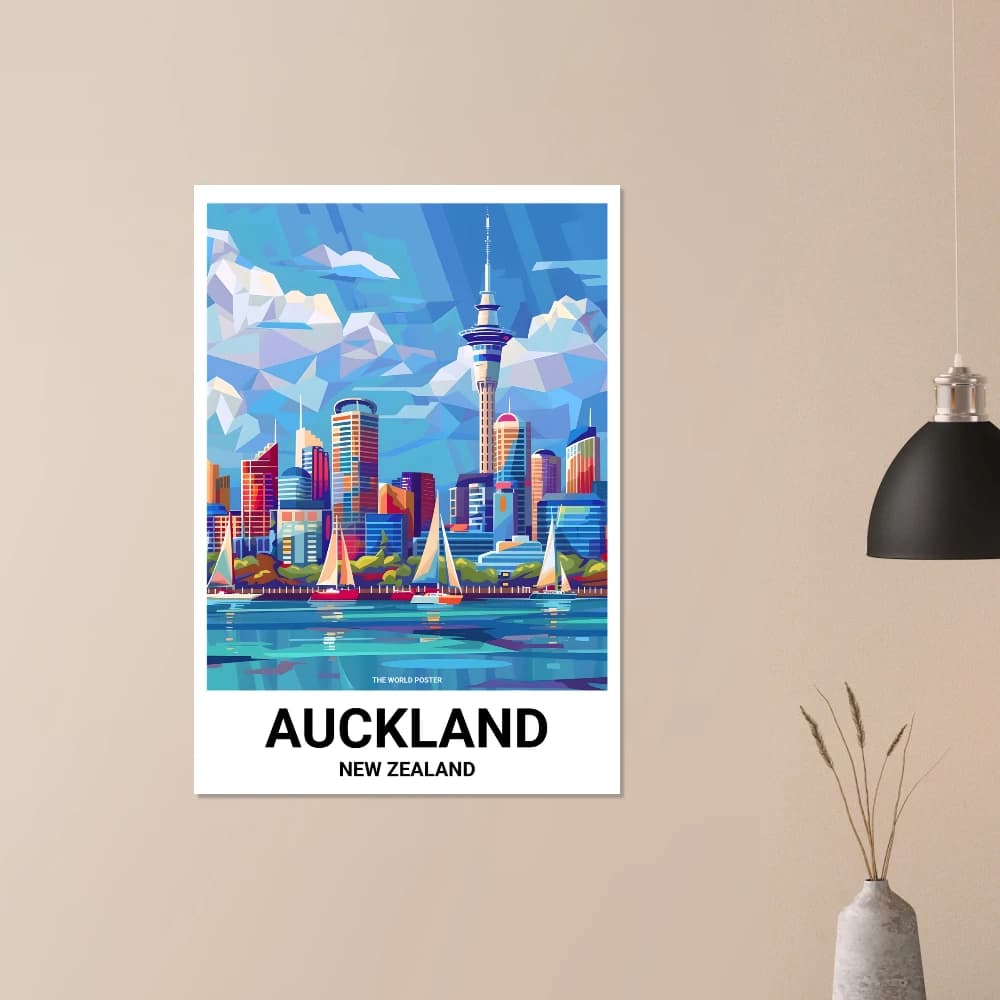 Affiche AUCKLAND - Image 4 of 6