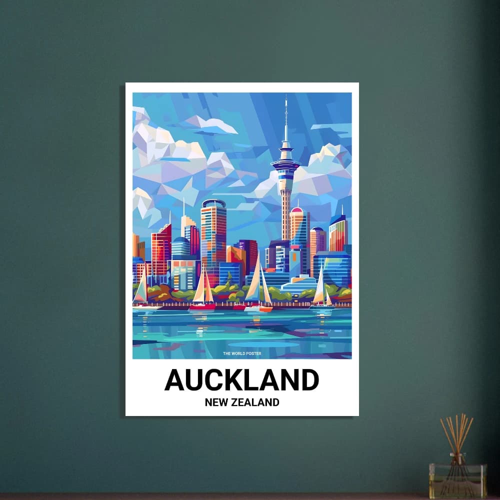 Affiche AUCKLAND - Image 5 of 6