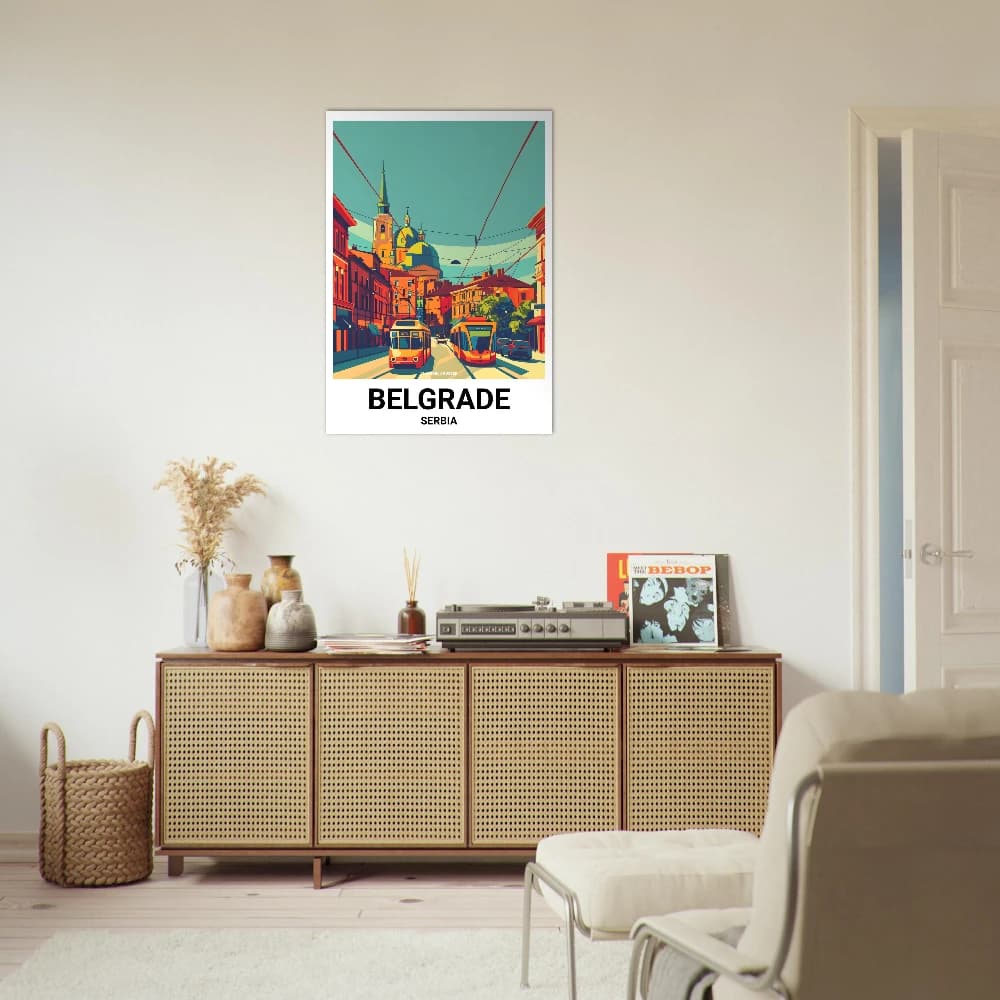 Affiche BELGRADE - Image 2 of 6
