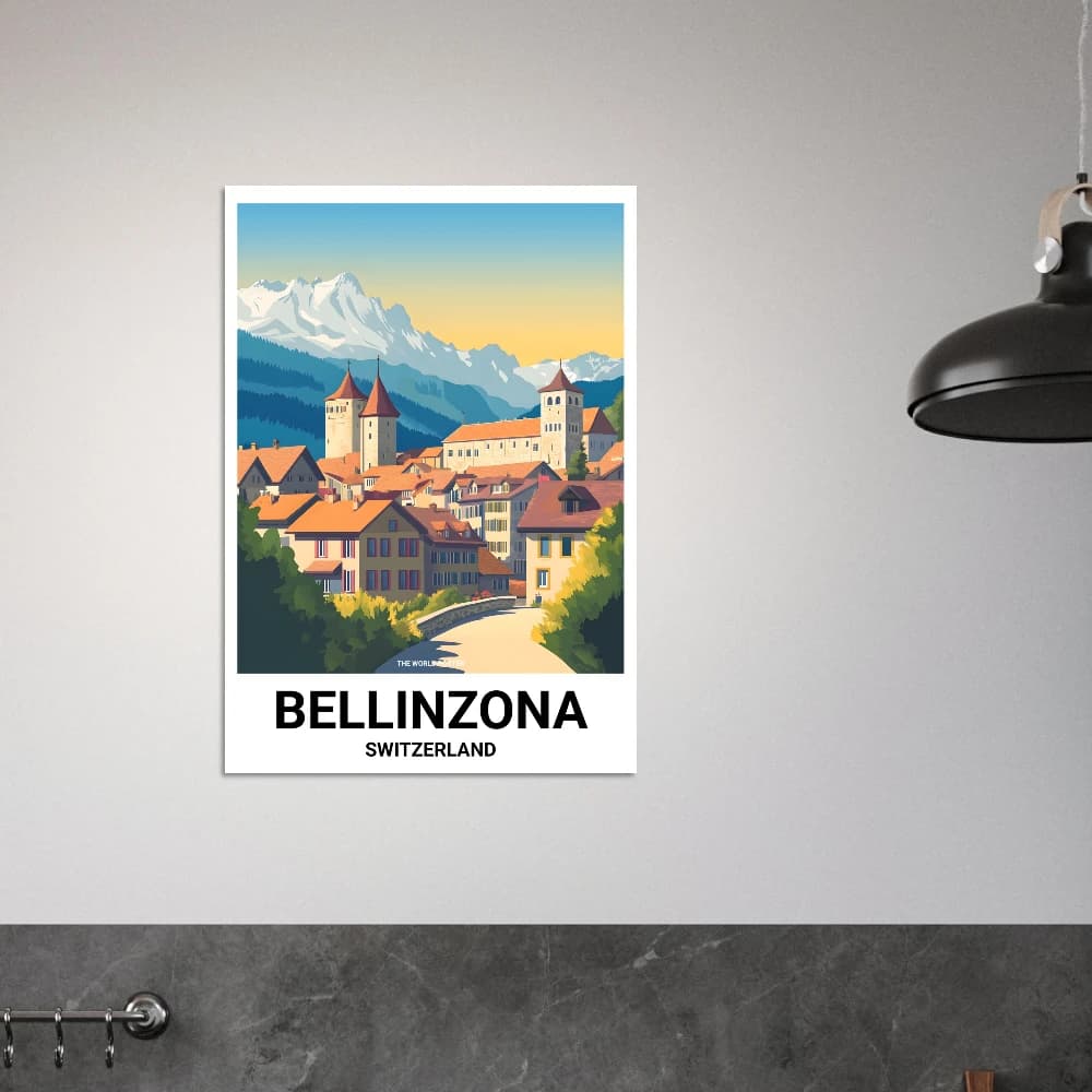Affiche BELLINZONE - Image 5 of 6