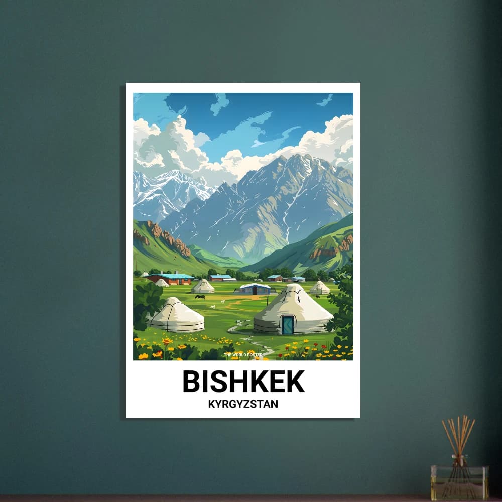 Affiche BICHKEK - Image 5 of 6