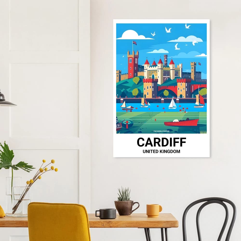 Affiche CARDIFF - Image 3 of 6