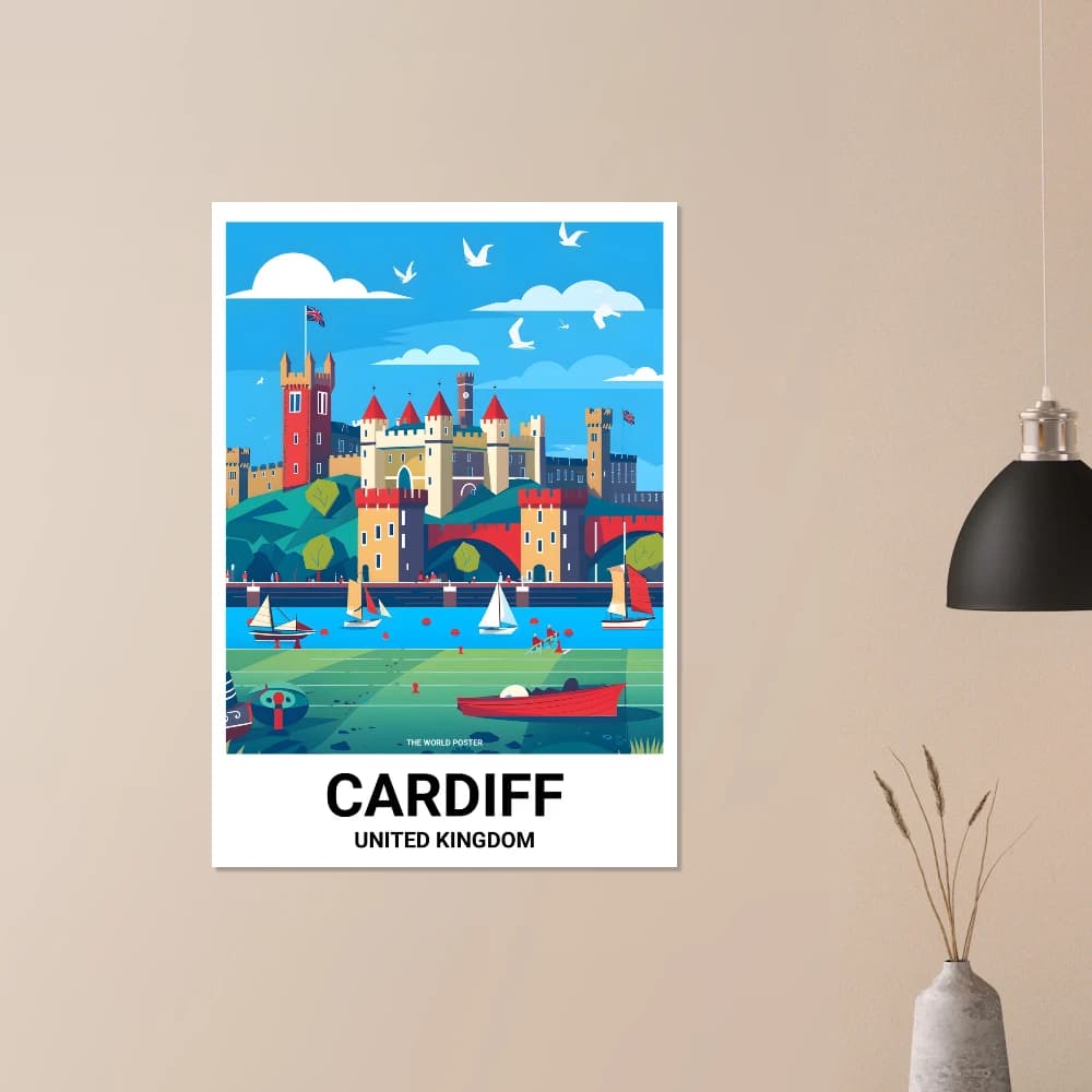 Affiche CARDIFF - Image 5 of 6