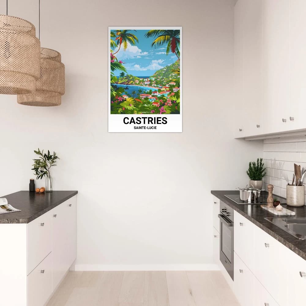 Affiche CASTRIES - Image 2 of 6