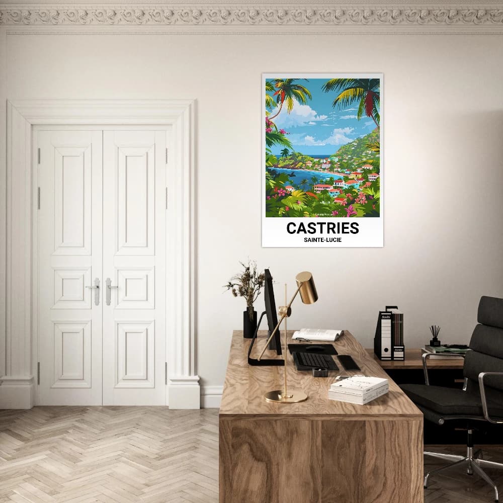 Affiche CASTRIES - Image 5 of 6