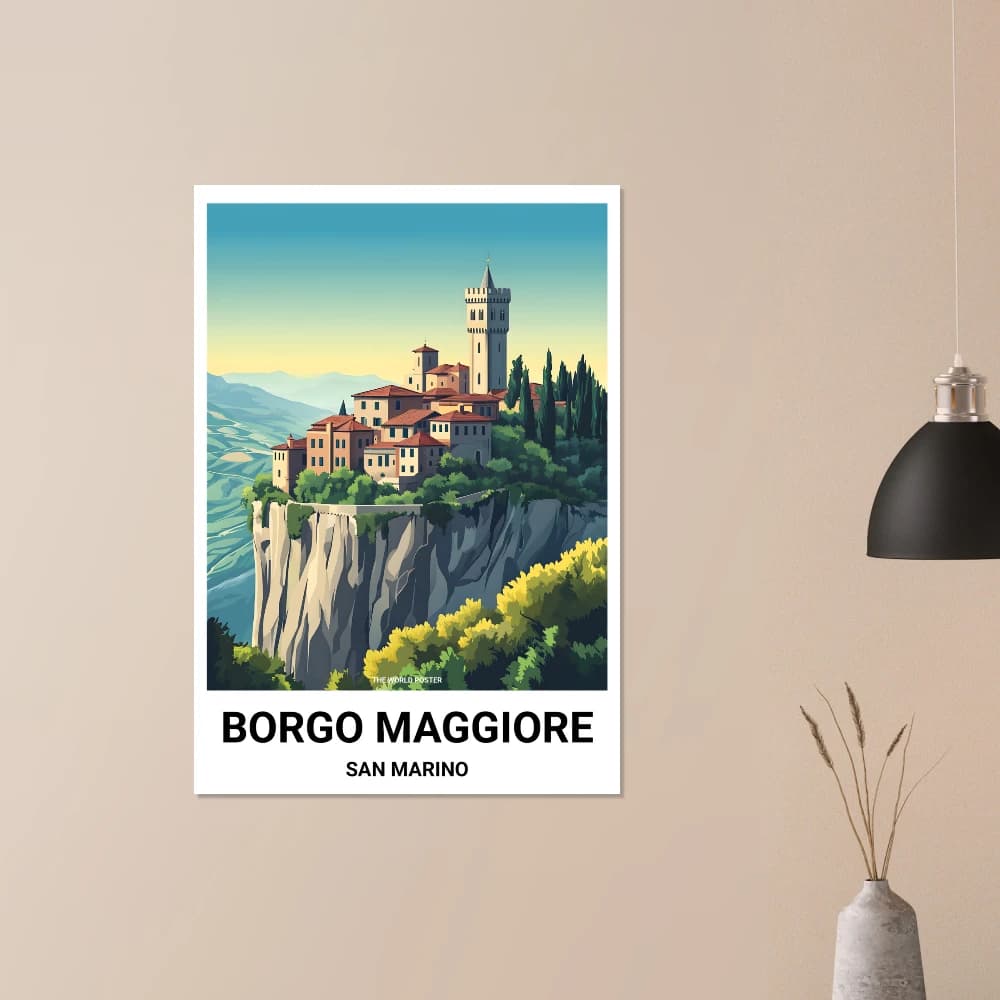 Affiche BORGO MAGGIORE - Image 4 of 6