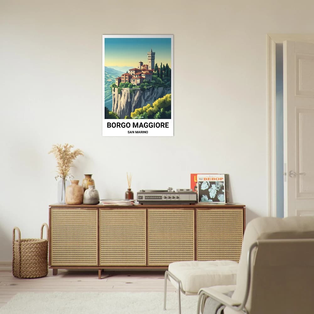Affiche BORGO MAGGIORE - Image 5 of 6