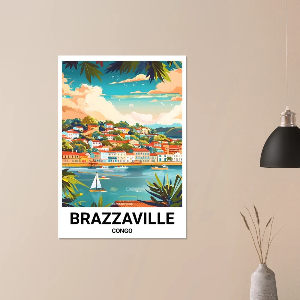 Affiche BRAZZAVILLE - Image 5 of 6