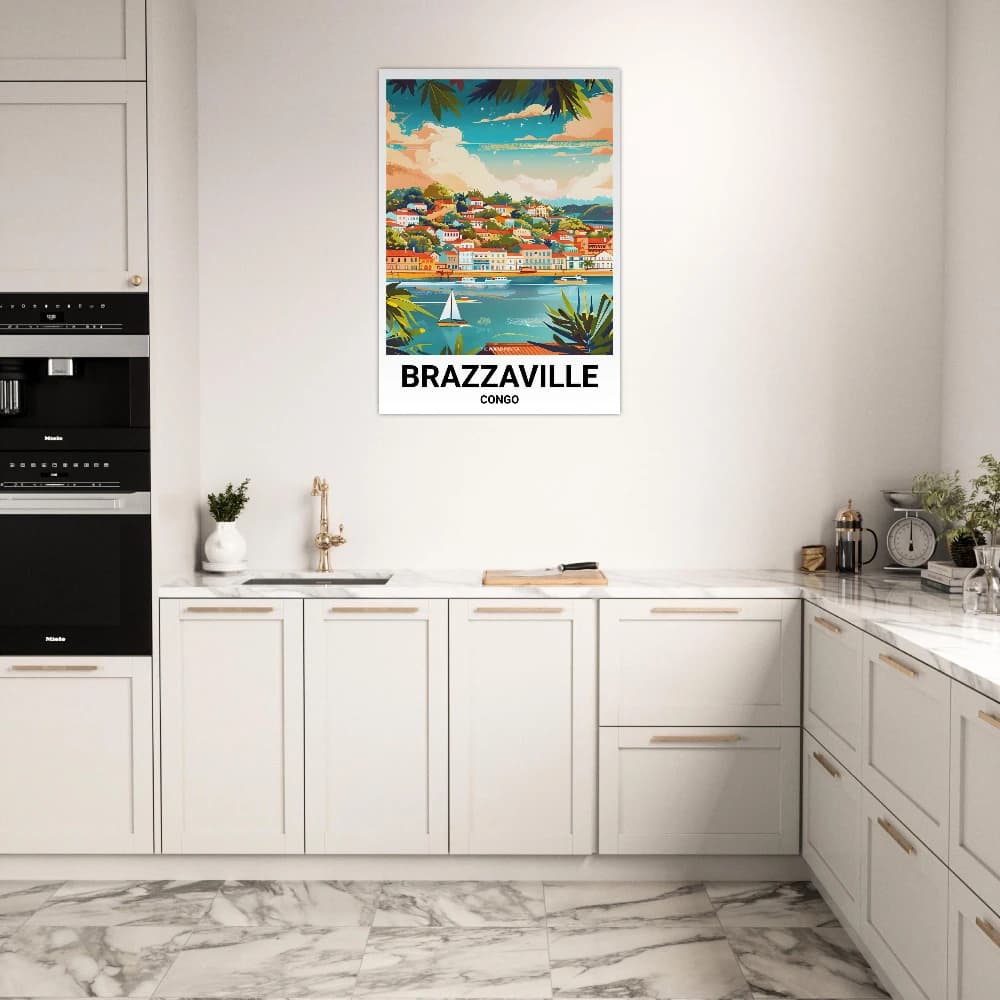 Affiche BRAZZAVILLE - Image 6 of 6