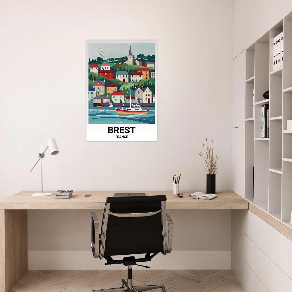 Affiche BREST - Image 2 of 6